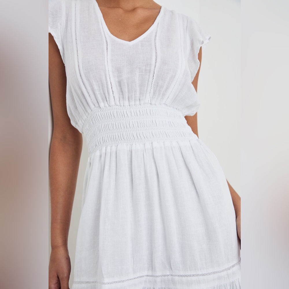 Rails Tara White Lace Detail Dress - Picture 2 of 8